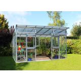 RASTLINJAK, STEKLO/POLIK. VITAVIA APHRODITE 11500 ESG/VP 3/10MM ALU 3X4M