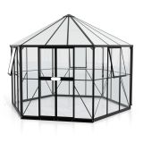 RASTLINJAK, STEKLO/POLIK. VITAVIA GALAXY 9000 ESG/HKP ČRNA 284X336X383