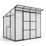 RASTLINJAK, STEKLO/POLIK. VITAVIA PLAYA 7600 ESG/VP ČRNA 2.5X2.5M