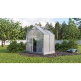 RASTLINJAK, VOLTE PLOŠČE VITAVIA PLANET 2500 HKP 6MM, 1,95X1,31M ALU- RASTLINJAK+TEMELJ ZA OKVIR