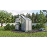 RASTLINJAK, VOLTE PLOŠČE VITAVIA PLANET 2500 HKP 6MM, 1,95X1,31M SMARAGDNA - RASTLINJAK+ OKVIR ZA TEMELJ