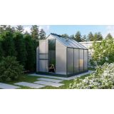 RASTLINJAK, VOLTE PLOŠČE VITAVIA PLANET 5000 HKP 6MM, 1,95X2,57M SMARAGDNA - RASTLINJAK+ OKVIR ZA TEMELJ