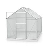 RASTLINJAK, VOLTE PLOŠČE VITAVIA PLANET 6200 HKP 6MM, 1,95X3,21M ALU - RASTLINJAK+OKVIR ZA TEMELJ