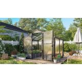 POLIKARBONATNI RASTLINJAK VITAVIA DEIMOS 5800 HKP10MM, ČRNA