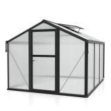 POLIKARBONATNI RASTLINJAK VITAVIA DEIMOS 8500 HKP10MM, ČRNA