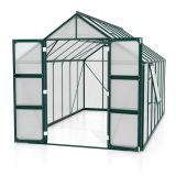 POLIKARBONATNI RASTLINJAK VITAVIA OLYMP 11500 HKP4MM SMARAGDNA 254X257X448