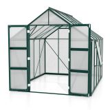 POLIKARBONATNI RASTLINJAK VITAVIA OLYMP 8300 HKP4MM SMARAGDNA 254X257X324