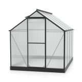 POLIKARBONATNI RASTLINJAK VITAVIA TRITON 5000 HKP 4 MM ČRNA 207X198X256