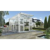 POLIKARBONATNI RASTLINJAK VITAVIA APHRODITE 7800 VP10MM BELA 2.7X3M