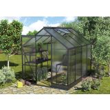 POLIKARBONATNI RASTLINJAK VITAVIA APOLLO 5000 VP6MM 2X2.6M ČRNA