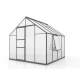 POLIKARBONATNI RASTLINJAK VITAVIA MERIDIAN 1 6700 VP6MM ČRNA 2.6X2.6M