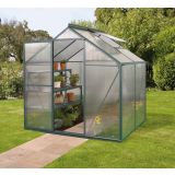 POLIKARBONATNI RASTLINJAK VITAVIA TRITON 2500 VP 4MM 2X1.3M SMARAGDNA