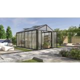 POLIKARBONATNI RASTLINJAK VITAVIA ZEUS COMFORT 11900 VP16MM ČRNA 2.6X4.6M