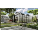 POLIKARBONATNI RASTLINJAK VITAVIA ZEUS COMFORT 13800 VP16MM ČRNA 2.6X5.4M