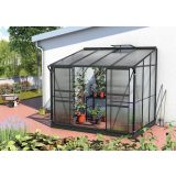 POLIKARBONATNI RASTLINJAK VITAVIA ZIDNI IDA 5200 VP 4MM ČRNA 2.6X2M