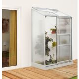 POLIKARBONATNI RASTLINJAK VITAVIA ZIDNI IDA 900 VP 4MM ALU 1.3X0.7M