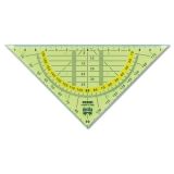 RAVNILO, ŠABLONA ARDA GEO TRIKOTNIK 16 CM ELASTIKA BL.1/1 ELGEO300