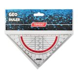 RAVNILO, ŠABLONA TARGET GEOTRIKOTNIK 16 CM 28294