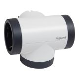 RAZDELILNIK/ADAPTER LEGRAND 3X ŠUKO VRTLJIV BEL / ČRN