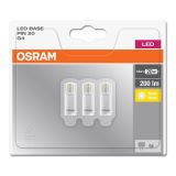 RAZNA LED ŽARNICA OSRAM ST BASE PIN20 1.8W/827 12V G4 BL/3