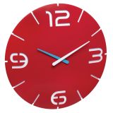 STENSKA URA TFA RDEČA 35 CM