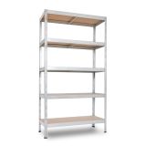 REGAL AR SHELVING 180X90X40 CM 5P/175KG GALVA