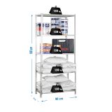 REGAL SIMONRACK 180X90X40 CM 5P/280KG POCINKAN ADVANTAGE