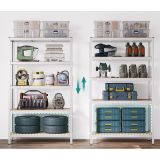 REGAL SONGMICS 200X120X60 CM 5P/175KG GLR060E01 RJAVO-SREBRNO