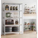 REGAL SONGMICS 200X120X60 CM 5P/175KG GLR060E01 RJAVO-SREBRNO