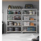 REGAL SONGMICS 200X120X60 CM 5P/175KG GLR060E01 RJAVO-SREBRNO