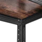 REGAL SONGMICS 150X75X30 CM 5P/175KG GLR030B01 RJAVO-ČRN