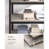 REGAL SONGMICS 150X75X30 CM 5P/130KG GLR030B1 NARAVNO RJAV