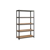 REGAL SONGMICS 200X120X60 CM 5P/175KG GLR060B01 RJAVO-ČRN