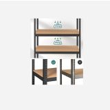 REGAL SONGMICS 200X120X60 CM 5P/175KG GLR060B01 RJAVO-ČRN