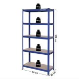 REGAL SONGMICS 180X90X40 CM 5P/175KG GLR40Q RJAVO-MODER