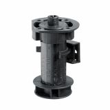 REGULACIJSKA NOGA ZA COKEL HETTICH DIY PVC 100-120 MM, ČRNA, V ZAVOJU JE 4 KOS