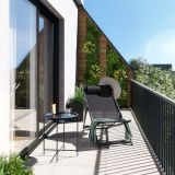 LEŽALNIK IZ TEKSTILENA NATERIAL PLAŽNI SIV ALU, TEKST 113.5X58