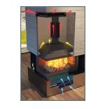 REŠETKA ZA KAMIN DARCO LINIJSKA 90X10CM