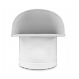 REŠETKA ZA KAMIN DARCO OKROGLA ZA DOVOD ZRAKA FI 10 CM