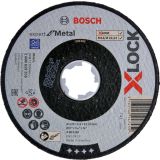 REZALNA PLOŠČA X-LOCK EXPERT FOR METAL 125X2.5X22.23MM, RAVNA
