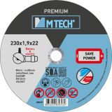 REZALNA PLOŠČA ZA RF MTECH 230X1.9X22 PREMIUM SAVE POWER