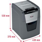 UNIČEVALNIK PAPIRJA REXEL AUTO+ 100X 4X28/P4 OPTIMUM 2020100XEU