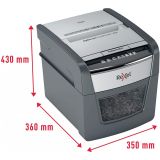 UNIČEVALNIK PAPIRJA REXEL AUTO+ 45X 4X28/P4 OPTIMUM 2020045XEU