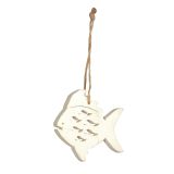 RIBA LESENA, BELA, 8X7CM