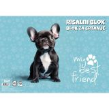 RISALNI BLOK TARGET A3 20 LISTOV 140GR. MY BEST FRIENDS 28886