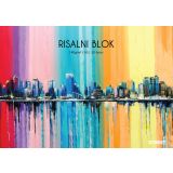 RISALNI LISTI,KOLAŽ PAPIR STREET RISALNI BLOK CREATIVE A3 30 LISTOV 140 G