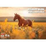 RISALNI BLOK TARGET A3 20 LISTOV 140GR. ANIMAL 11525