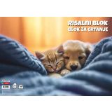 RISALNI BLOK TARGET A3 20 LISTOV 140GR. ANIMAL 11525