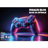 RISALNI BLOK TARGET A3 20 LISTOV 140GR. NEON VIBES 28245