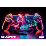 RISALNI LISTI,KOLAŽ PAPIR TARGET A4 20 LISTOV NEON VIBES 100GR. 28246